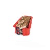 Molde rectangular desmontable de silicona platino con base de cristal, 28 cm - Ibili