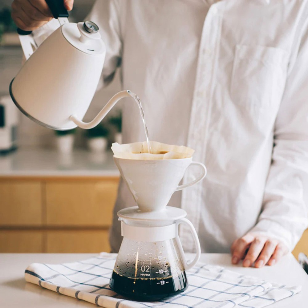  Hario V60 - Cafetera de cerámica para verter sobre