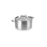 Olla de acero inoxidable con tapa de acero, foodie, 18 cm - Lacor