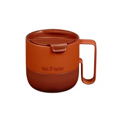 Taza térmica acero inoxidable Rise 399 ml, teja - Klean Kanteen