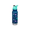 Botella térmica 355 ml infantil corazones, con tapón sport - Klean Kanteen