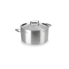Olla de acero inoxidable con tapa de acero, foodie, 20 cm - Lacor
