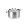 Olla de acero inoxidable con tapa de acero, foodie, 22 cm - Lacor