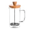Cafetera francesa cristal, Wood, 1000 cc - Lacor