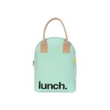 Bolsa porta alimentos de algodón orgánico, Lunch, verde - FLuf