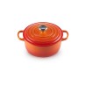 Cocotte de hierro colado esmaltado, color volcánico, 20 cm - Le Creuset