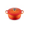 Cocotte de hierro colado esmaltado, color volcánico, 24 cm - Le Creuset