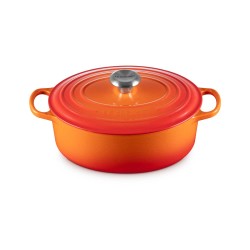 Cocotte de hierro colado esmaltado, color volcánico, 27 cm - Le Creuset