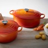 Cocotte de hierro colado esmaltado, color volcánico, 27 cm - Le Creuset