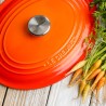 Cocotte de hierro colado esmaltado, color volcánico, 27 cm - Le Creuset