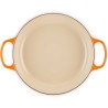 Cazuela cocotte de hierro colado esmaltado, color volcánico, 30 cm - Le Creuset