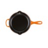 Sartén skillet de hierro colado esmaltado, color volcánico, 23 cm - Le Creuset