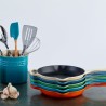 Sartén skillet de hierro colado esmaltado, color volcánico, 23 cm - Le Creuset