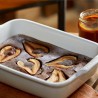Fuente de cerámica gres esmaltada para horno, color merengue, 2,4 litros - Le Creuset