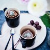 Taza de cerámica gres esmaltada 200 ml, color negro - Le Creuset