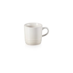 Taza de cerámica gres esmaltada 200 ml, color merengue - Le Creuset