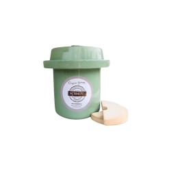 Frasco de fermentación de cerámica, verde, 1 litro - Schmitt
