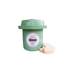 Frasco de fermentación de cerámica, verde, 2 litros - Schmitt