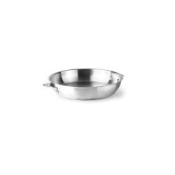 Sartén de acero inoxidable, sin mango, combi, 24 cm - Lacor