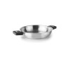 Sartén de acero inoxidable, sin mango, combi, 32 cm - Lacor