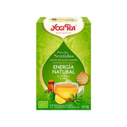 Infusión ecológica "Energía natural" con aceites esenciales - Yogi Tea