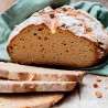 Pan de avena crujiente especiado sin gluten, ecológico - Biovegan