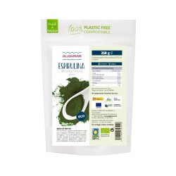 Alga espirulina ecológica, 55% proteína - Algamar