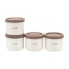 Yogurtera con tarros de cerámica 4x400 ml - Luvele Pure