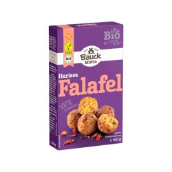 Falafel sin gluten ecológico con salsa harissa - Bauckhof
