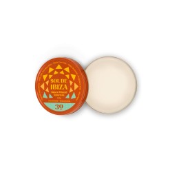 Protector solar ecológico sólido FPS30 en lata, 100 g - Sol de Ibiza
