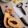 Set cuchillo Santoku + pelador - Kyocera