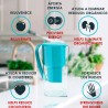 Jarra Alkanatur filtradora de agua baja emisión de magnesio con filtro de coco