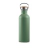 Botella de acero inoxidable, 1000 ml, verde - Bambaw