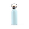 Botella térmica de acero inoxidable, 500 ml, azul - Bambaw