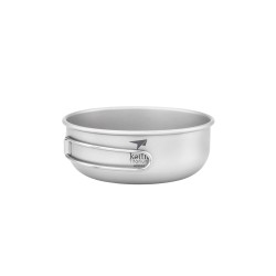 Bol de titanio con asa plegable, 600 ml - Keith