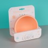 Bol con ventosa para bebé, color naranja - Lurch