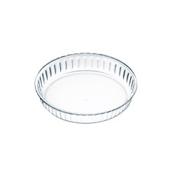 Molde redondo de cristal, 27 cm - Termisil