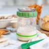 Kit para hacer masa madre, verde - Kefirko