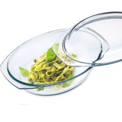 Recipiente para horno de cristal con tapa, 3 l - Simax