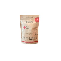 Pasta de dientes natural en polvo, canela, bolsa 70 g - Mínima Organics