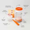 Kit para hacer masa madre, naranja - Kefirko
