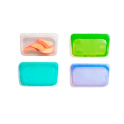 Bolsa porta alimentos de silicona platino, 293 ml - Stasher