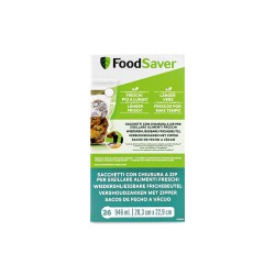 Bolsas para envasar al vacío con cierre zip, pequeñas - Foodsaver