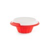 Molde para flan de silicona platino con plato de cerámica - Lekue