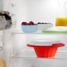 Molde para flan de silicona platino con plato de cerámica - Lekue