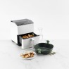 Recipiente para freidora de aire de silicona platino, 5 l - Lekue