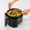 Recipiente para freidora de aire de silicona platino, 5 l - Lekue