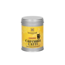 Cúrcuma latte jengibre, lata - Sonnentor