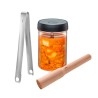 Pinzas de acero inoxidable para tarro de fermentación - Gefu