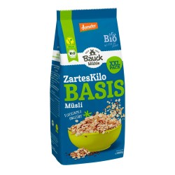 Muesli de tres cereales integrales con semillas, ecológico - Bauckhof